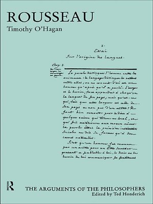 cover image of Rousseau